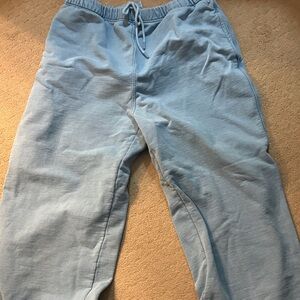 Good American Light Blue Flare Jeans